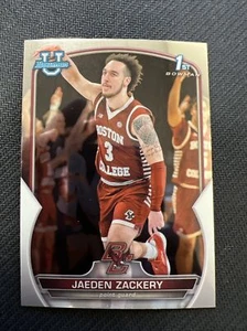 JADEN ZACKERY 2022-23 Bowman University Chrome #35 Rookie Bowman 1st - Picture 1 of 6