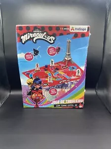 Miraculous Ladybug & Cat Noir gioco da tavolo raro 2022 Xalingo brasiliano scatola danni - Foto 1 di 21