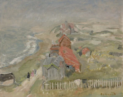 Impresión en lienzo Pierre Bonnard Houses On The Falaise 16 x 20 # 4895 Foto 1 de 4