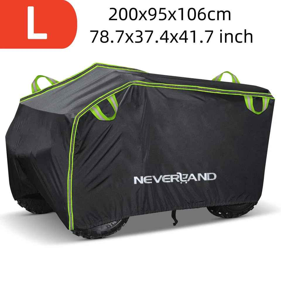 Cubierta protectora contra polvo impermeable ATV para Yamaha Grizzly 350 2007-2014 Foto 1 de 4