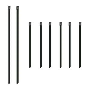 Mishimoto Set of Six 6in & Two 14in Stainless Steel Locking Ties - MMTW-TIES - Picture 1 of 3