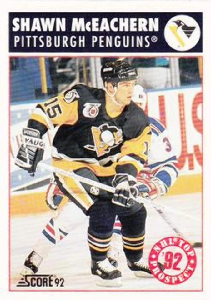 #459 Shawn McEachern - Pittsburgh Penguins - 1992-93 Score USA Hockey - Image 1 of 1