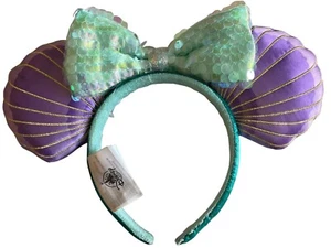 Disney Parks Prinzessin Ariel kleine Meerjungfrau 30. Jahrestag Ohren Stirnband - Bild 1 von 3