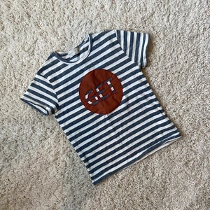 Zara Boys Cotton Linen Blend Short Sleeve T-Shirt Size 7 - Picture 1 of 10