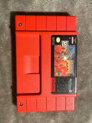 Doom Super Nintendo SNES Red Cartridge Only working great condition - Image 1 of 3