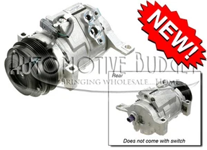 A/C Compressor w/Clutch Various Cadillac Chevrolet GMC & Hummer Vehicles - NEW - Picture 1 of 1