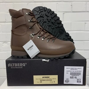 Altberg Defender Boots , Size 10 medium, High Liability Defender Combat Army NEW - Picture 1 of 8