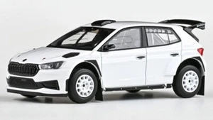 Skoda Fabia IV RS Rally 2 Base 2022 White 1:43 ABREX AB607EG - Foto 1 di 1