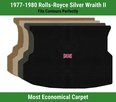 Alfombrilla de maletero Lloyd Velourtex para Rolls-Royce Silver Wraith II del 77-80 con bandera británica Foto 1 de 4