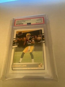 2020 Panini Donruss Jordan Love rc Canvas PSA 10 #304 rookie card - Picture 1 of 3