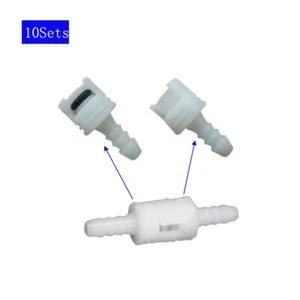 Conector de manguera de manguito reutilizable 10 piezas apto para GE NIBP conector de manguito de presión arterial - Imagen 1 de 9