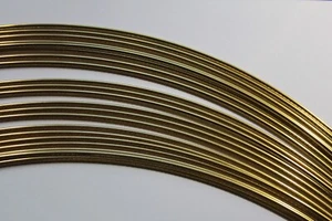 Wagner GOLD Bunddraht fretwire Typ 9666 fret wire 6 Stangen a 24 cm - Picture 1 of 3