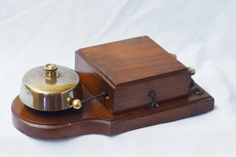 Antique 1920's Electric Door Bell - Butler Bell - Tattoo Machine - Fully Working Cover