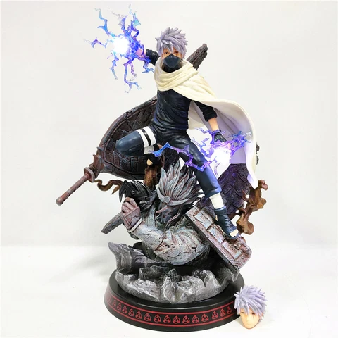 Kakashi Hatake Chidori 6th Hokage Model Statue Action Figure Figurine Naruto Cover