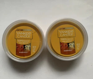 YANKEE CANDLE SCENTERPIECE HARVEST EASY MELT CUP X 2 HTF SCENT FALL FAVORITE - Picture 1 of 1
