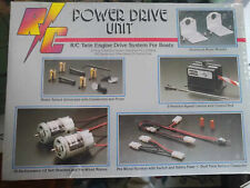 Lindberg Power Drive Unit R/C Twin Engine Drive System For Boats *SEALED*