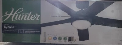 Hunter Byhalia 52" Indoor/Outdoor Noble Bronze Ceiling Fan 1008624951 - Image 1 of 4