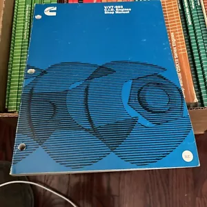Cummins V-903 VT-903 Shop Manual 1978 - Picture 1 of 11