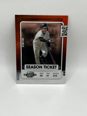 2021 Panini Contenders - Optic #34 Buster Posey - Image 1 of 2