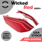 Wicked Red Mid Frame Air Deflector Heat Shield For Harley Davidson 2009+