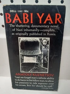 Babi Yar by Anatoly Kuznetsov 1967 PB 4th Dell Printing - Picture 1 of 3
