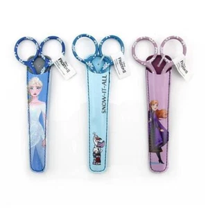 DISNEY Frozen II, 6" Scissors with Pouch, Set of 3 Designs, TRACKED POSTAGE - Imagen 1 de 5