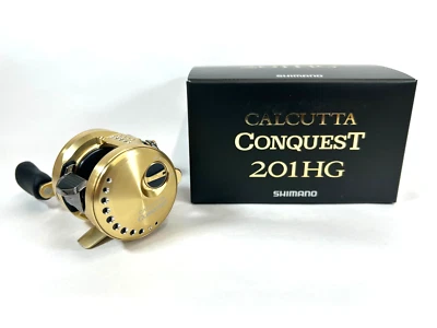 Shimano 21 CALCUTTA CONQUEST 201HG Left 6.5 Casting Reel Brand New in Box - Image 1 of 4