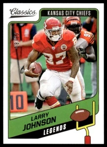 2021 Panini Classics Larry Johnson 18/99 Kansas City Chiefs #135 - Picture 1 of 2