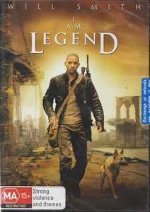 I Am Legend - Will Smith Alice Braga Region 4 Pal Dvd Brand New And Sealed - Picture 1 of 2
