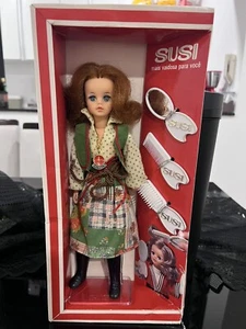 Estrela Brasile Susi 1978 straniera Tammy Sindy Barbie stile Graal scatola originale - Foto 1 di 9