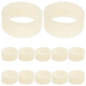12 Pcs Silicone Non-slip Stable Clip Candle Cup Grips Fitting Wedges - Picture 1 of 12