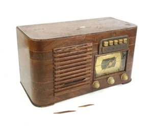 Vintage 1941 Zenith Tube Radio Model 6S527 As Found Untested - Picture 1 of 9