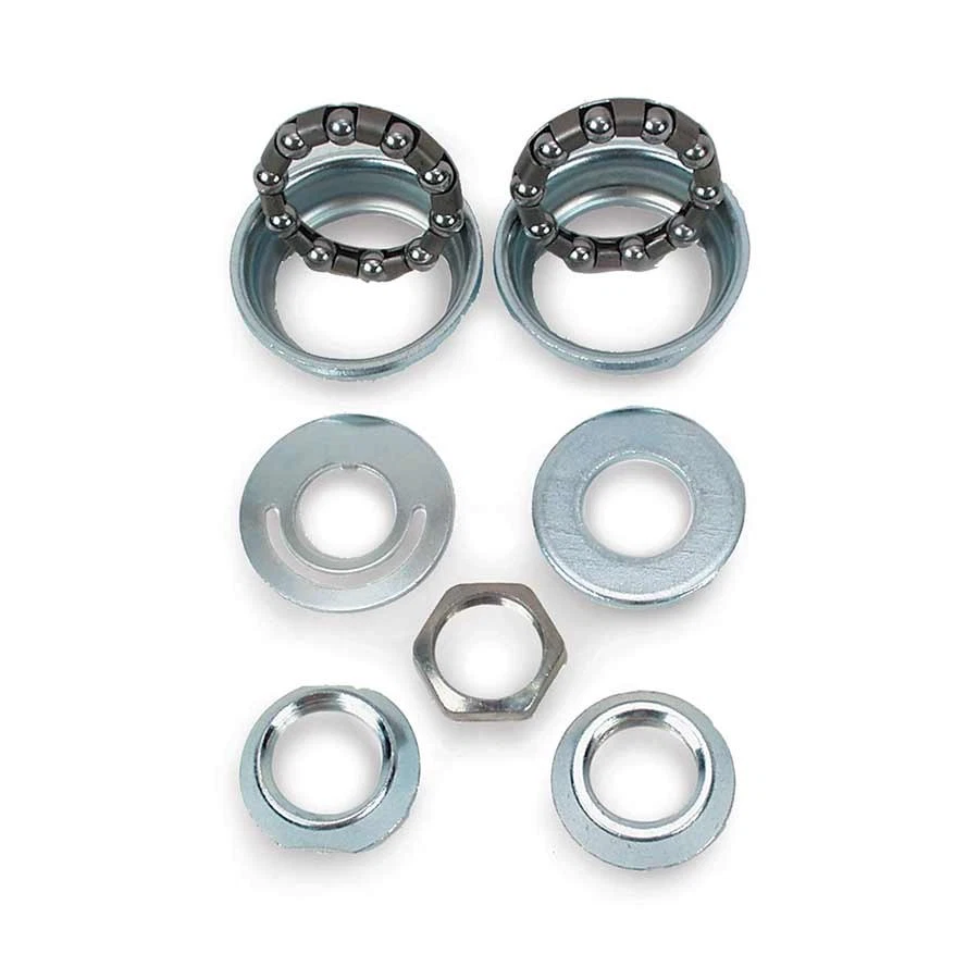 Juego de cojinetes y tazas de pedalier Wald 1990 para juegos de bielas de una pieza - plateado, Foto 1 de 1