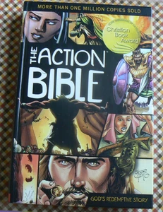 Action Bible,God's Redemptive Story,Graphic Narrative,Sergio Cariello 1st Ed HC - Picture 1 of 24