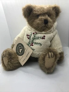 Boyds Bears 5Way Jointed Karen A Mulberry 917364 Christmas 10" Bear Plush NWT - Picture 1 of 6