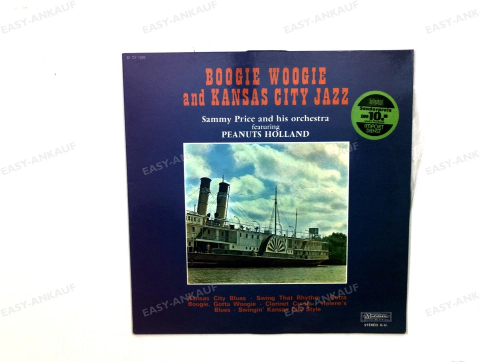 Sammy Price And His Orchestra - Boogie Woogie And Kansas City Jazz FRA LP '* - Image 1 of 1