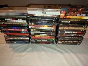 56 Horror Slasher Cult Scary DVD Movies Lot Singles And Sets - Picture 1 of 10
