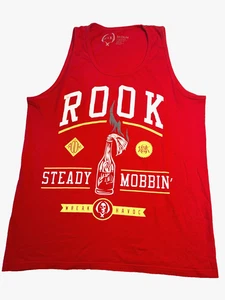 Rook Tank Top Herren M Steady Bobbin Wreak Havoc Rot - Bild 1 von 3