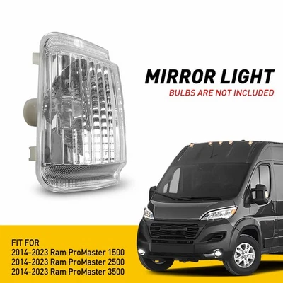 LEFT SIDE MIRROR TURN SIGNAL LIGHT For 14-21 RAM PROMASTER 1500 2500 3500 US - Imagem 1 de 4