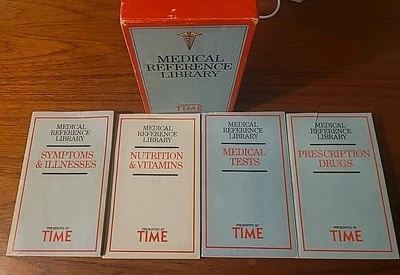 Medical Reference Library Presented by Time - Box Set of 4 Paperback Books VTG - Image 1 of 2