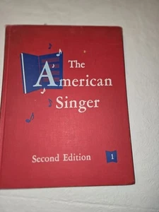 The American Singer Second Edition Book One (1) 1954 Hardcover - Picture 1 of 4