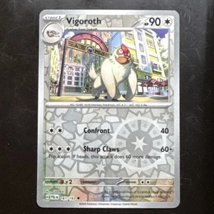 Pokémon TCG Vigoroth Scarlet & Violet - Paldea Evolved 161/193 Reverse Holo - Imagen 1 de 3