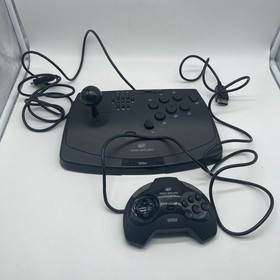 Sega Saturn Virtua Stick Arcade Joystick Official Controller UNTESTED