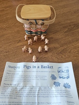 Juego HearthSong Pigs in a Basket Foto 1 de 4
