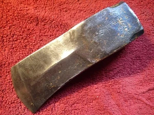 NICE VINTAGE HEAVY SPLITTING AXE HEAD BILLNÄS / BILLNAS FINLAND FINNISH - Picture 1 of 7