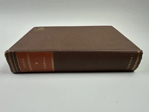 Game Management Aldo Leopold Original Antique 1933 Conservation Book Hard Cover - Imagen 1 de 11