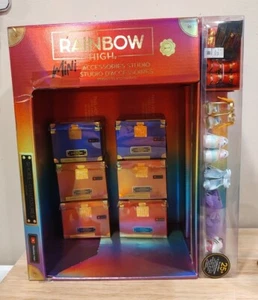 Mini Zapatos Arco Iris Alto Accesorios Lote De 6 Nuevos En Cajas Con Caja De Exhibición*Leer - Imagen 1 de 24