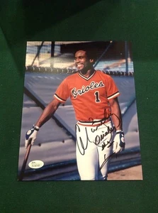 Al Bumbry Baltimore Orioles handsigniertes 8 x 10 Foto. JSA Authenticated - Bild 1 von 4