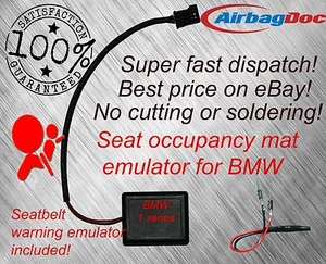 Seat occupancy mat sensor bypass fix for BMW 1 series e81 e87 e83 emulator sim - Bild 1 von 1