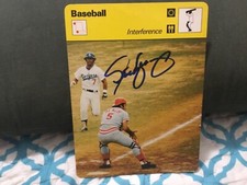 STEVE YEAGER SIGNED SPORTSCASTER CARD/DODGERS,CO-MVP 1981 WORLD SERIES, JEWISH